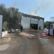 φωτια αποστακτηριο ρεθυμνο