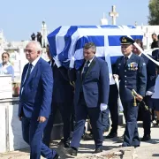 Κηδεία σμηναγός Πύργος 