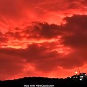ΙΝΔΙΑ ΚΟΚΚΙΝΟΣ ΟΥΡΑΝΟΣ
