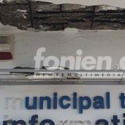 κατάρρευση μπαλκονιου Αγιος Νικόλαος