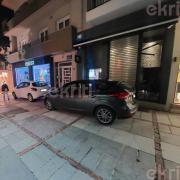 παρκάρισμα πεζόδρομος