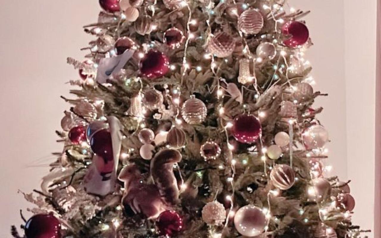 Το Χριστουγεννιάτικο δέντρο της οικογένειας Σπανούλη