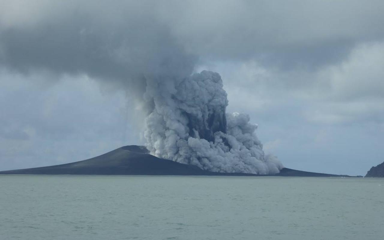 νησιά τόνγκα ηφαίστειο
