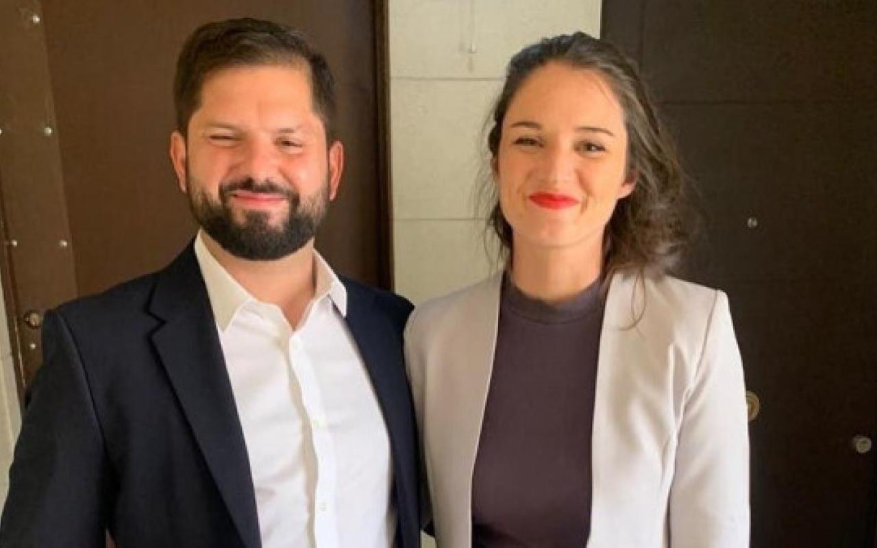 Ο νέος πρόεδρος της Χιλής με την Ελληνίδα σύζυγό του