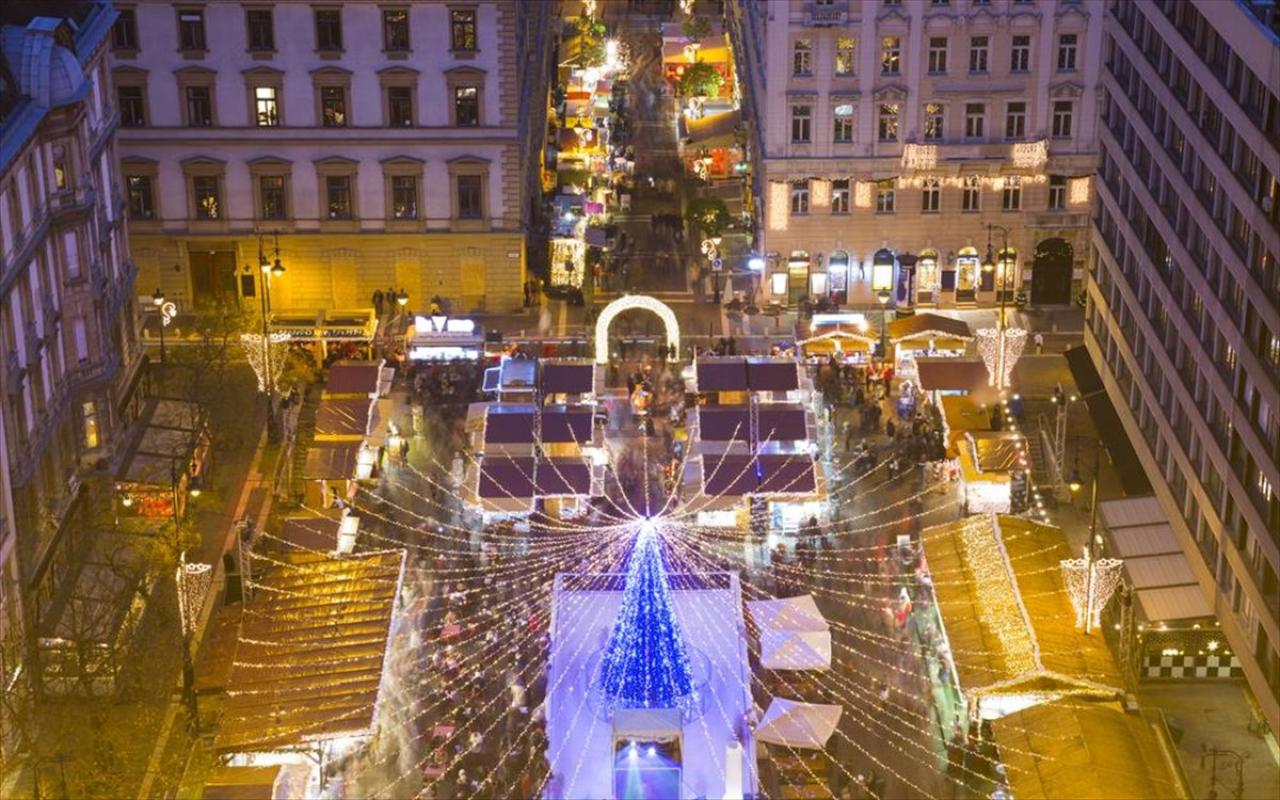 Βουδαπέστη - χριστουγεννιάτικη αγορά
