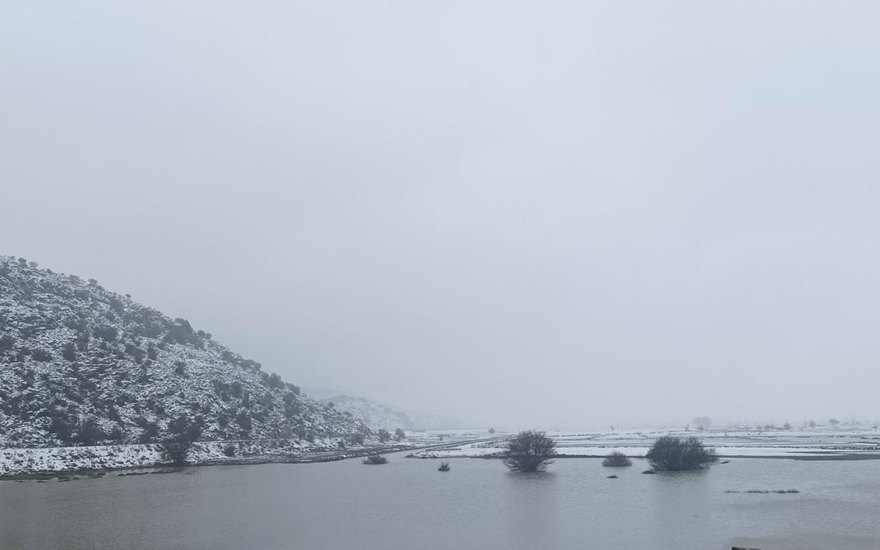 Οροπέδιο Λασιθίου χιόνια