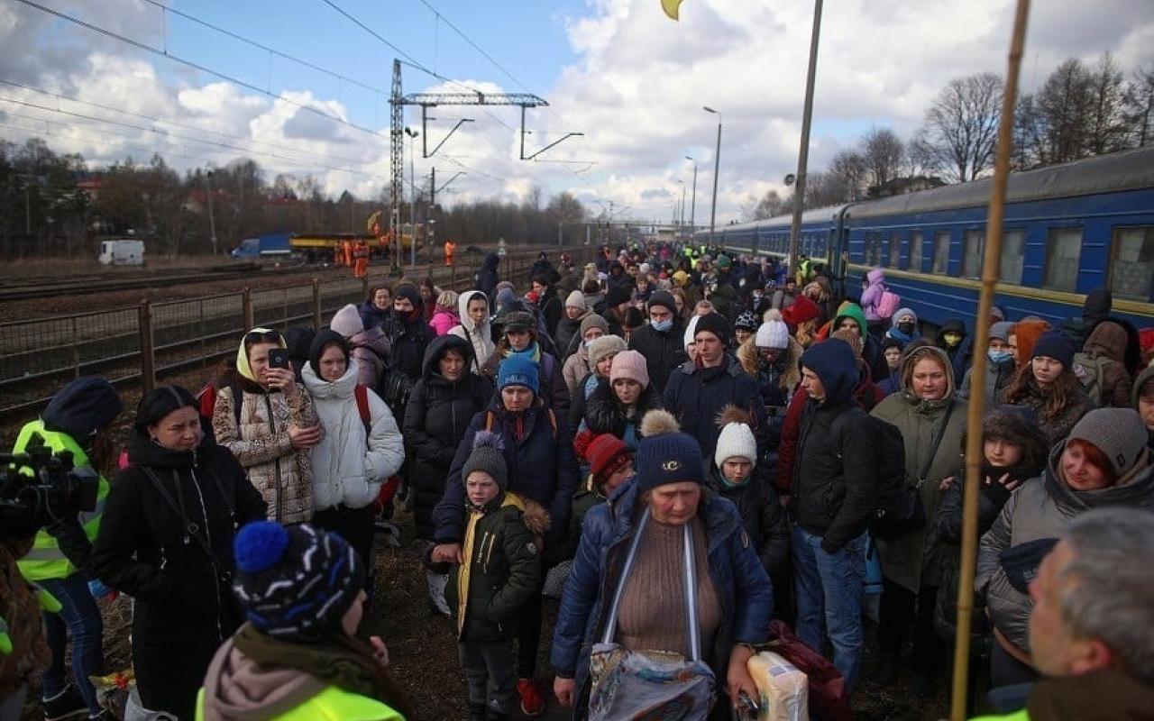 Πρόσφυγες Ουκρανία