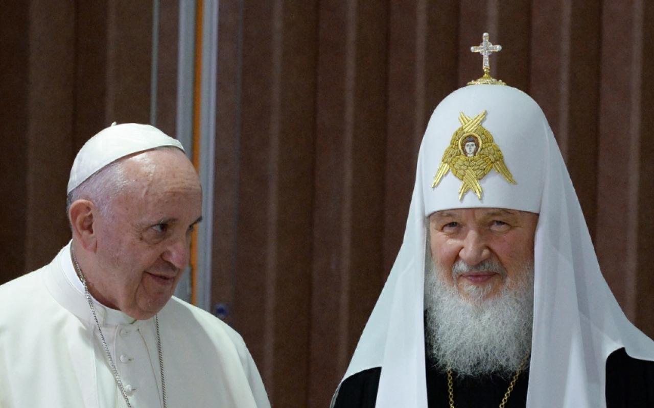  Πάπας Φραγκίσκος - Πατριάρχης Μόσχας Κύριλλος