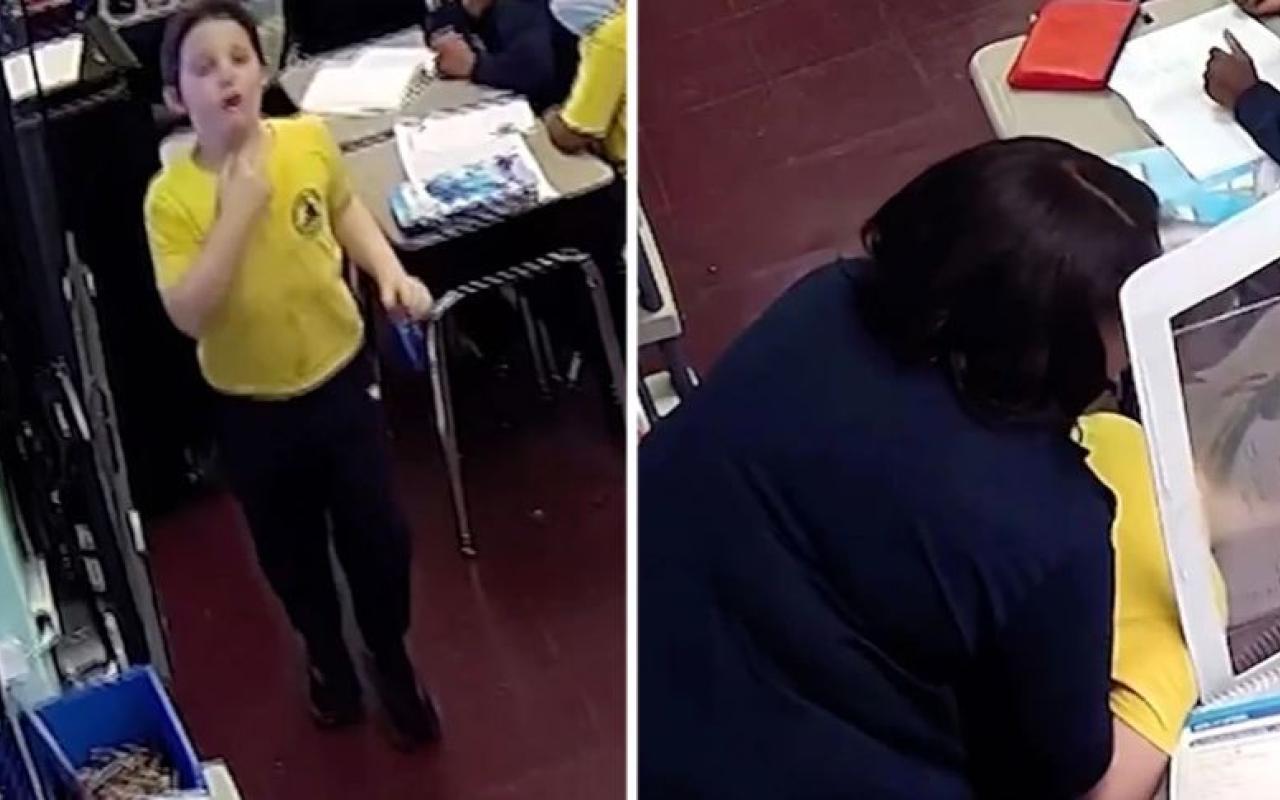 Δασκάλα σώζει μαθητή από πνιγμό μέσα στην τάξη 