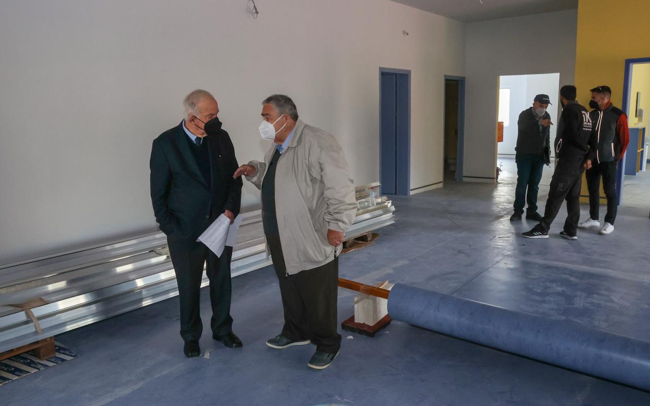 Ολοκληρώθηκαν οι εργασίες στο νηπιαγωγείο Αγίας Αικατερίνης