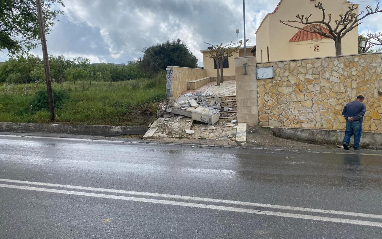τροχαιο στο Ρέθυμνο