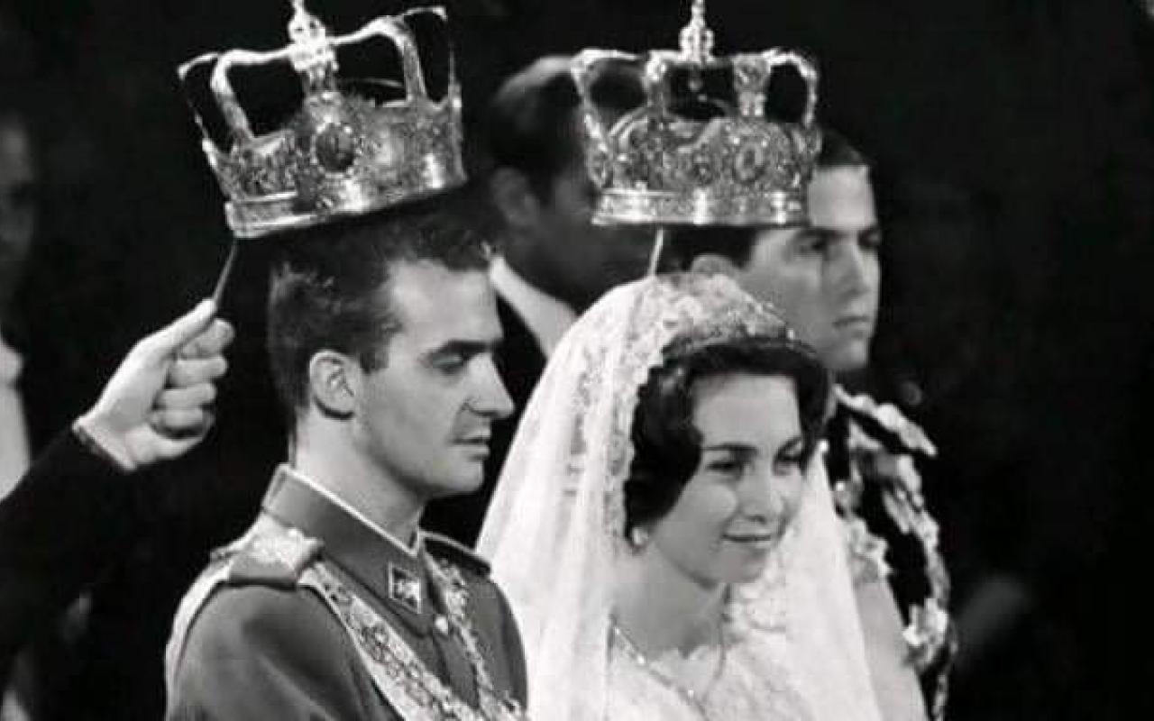 Ο γάμος της πριγκίπισσας Σοφίας και του διαδόχου του ισπανικού θρόνου Χουάν Κάρλος
