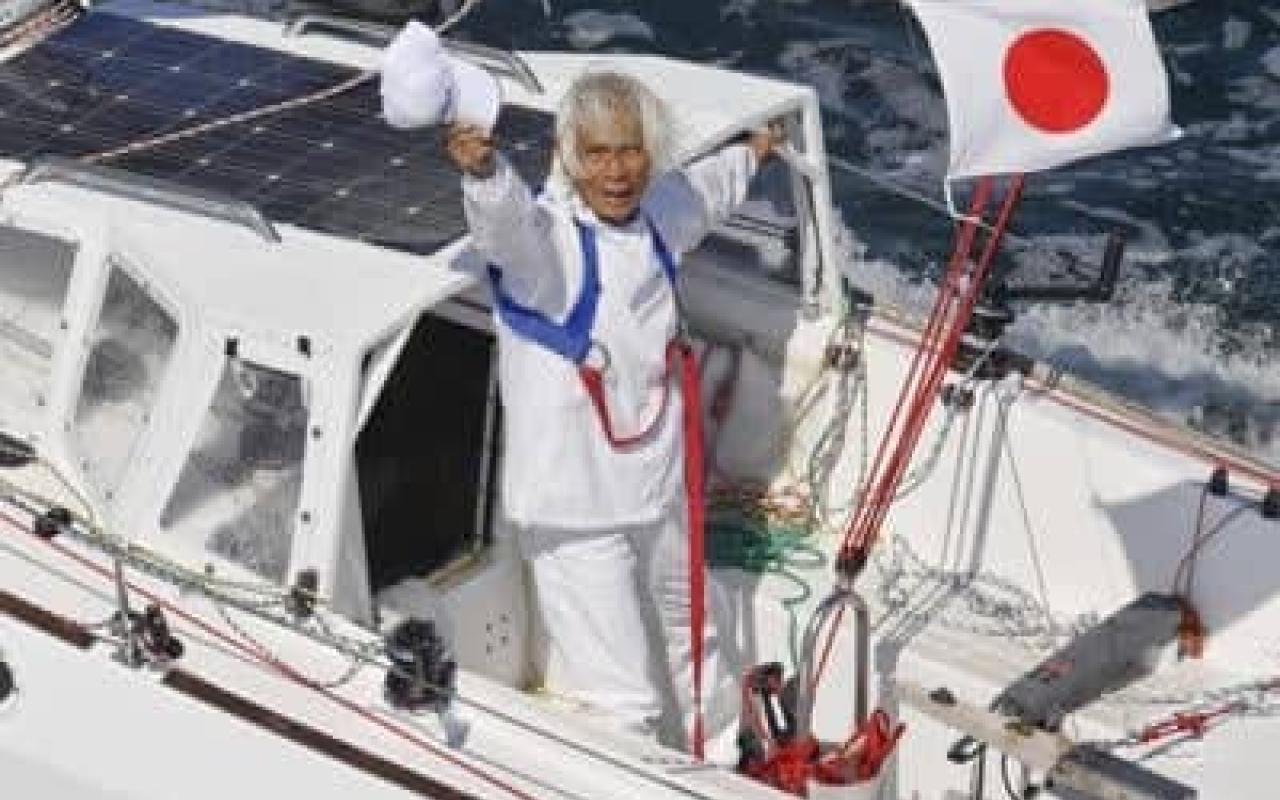 83χρονος Ιάπωνας έγινε ο γηραιότερος που ταξίδεψε μόνος του στον Ειρηνικό Ωκεανό