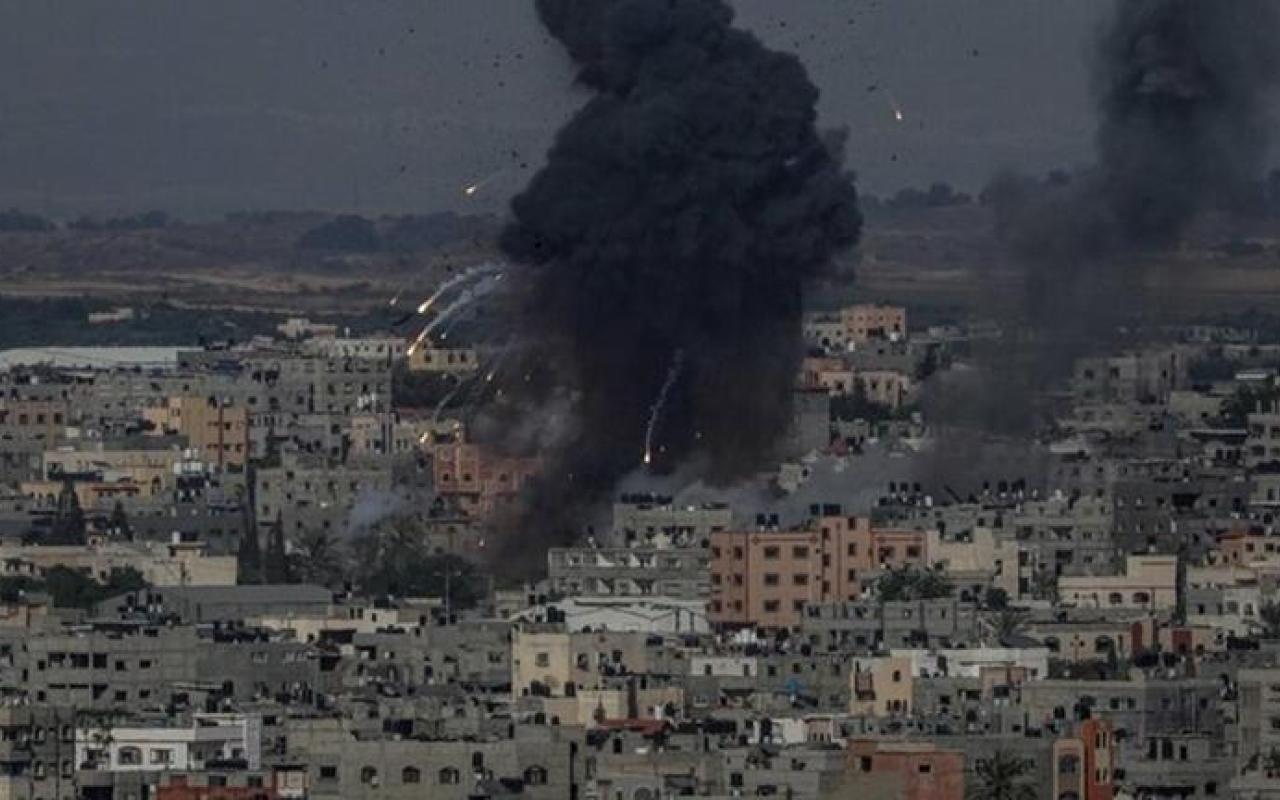 Πλήγματα του Ισραήλ στη Λωρίδα της Γάζας μετά την εκτόξευση ρουκέτας από Παλαιστίνιους 