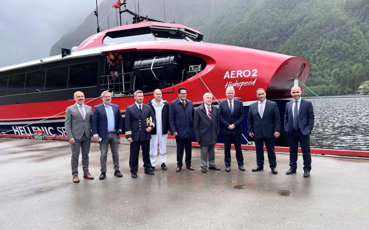 Attica Group: Παραλαβή του Aero 2 Highspeed