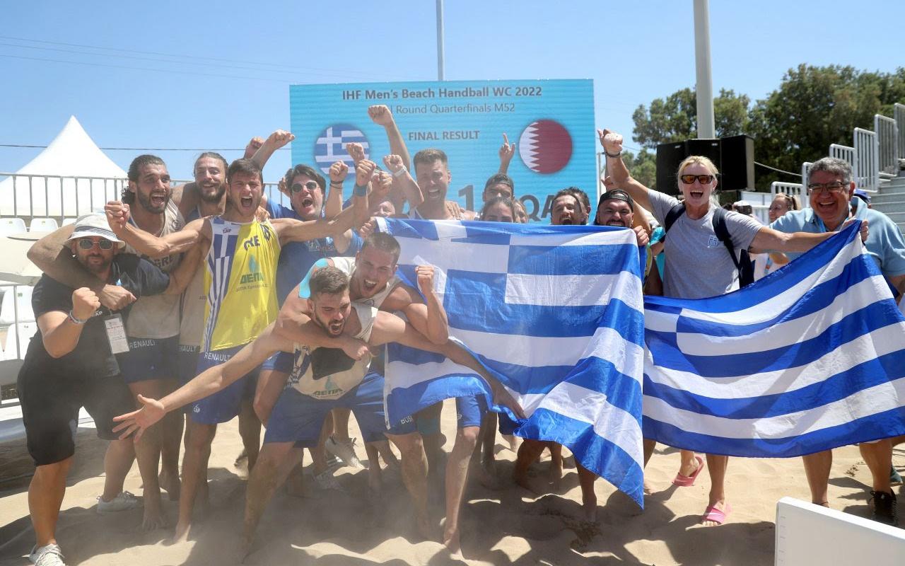 Beach Handball Εθνική ανδρων