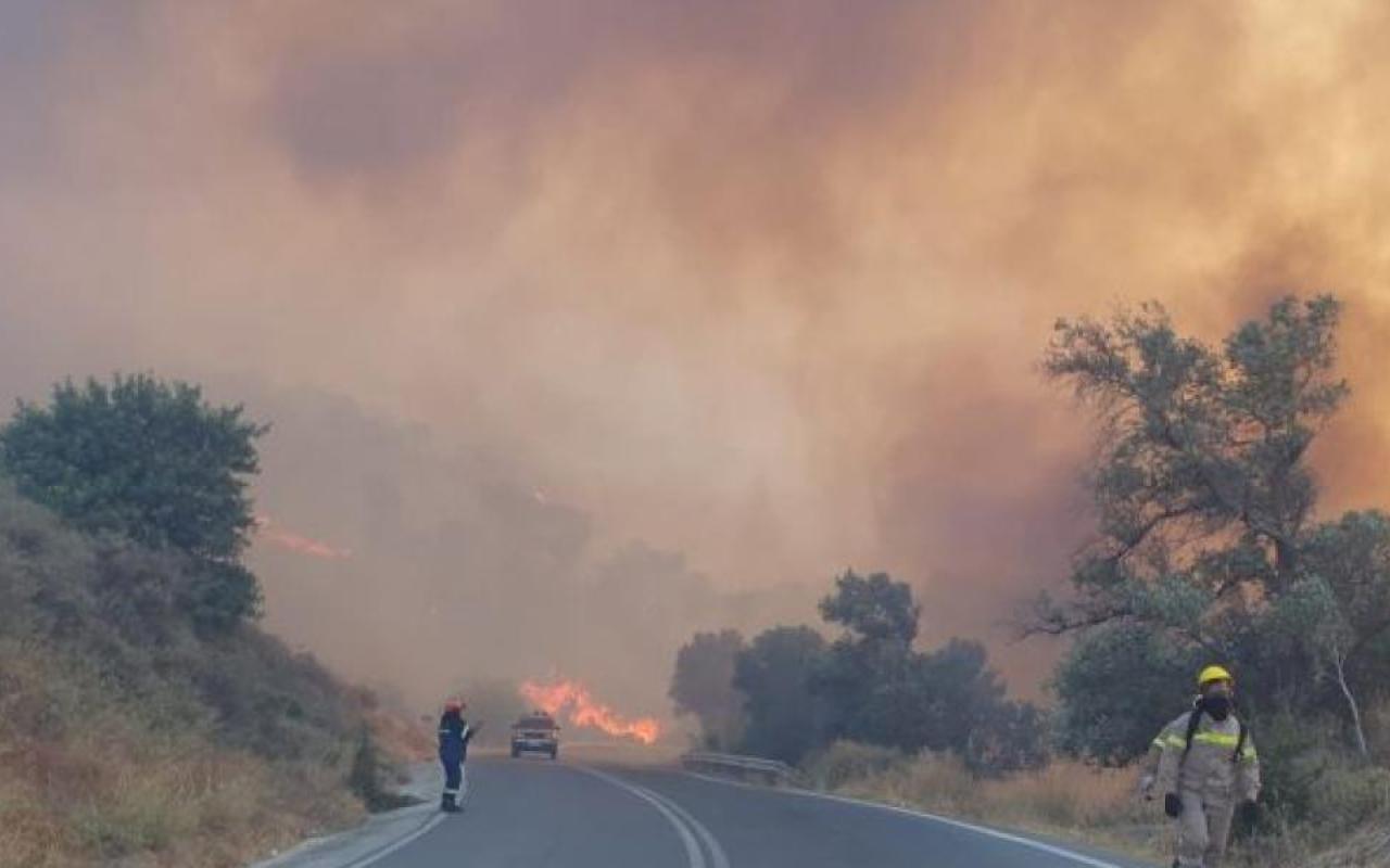 φωτιά ρέθυμνο