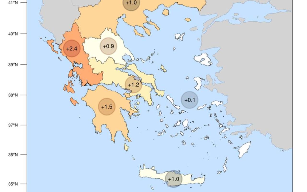 χάρτης meteo.gr