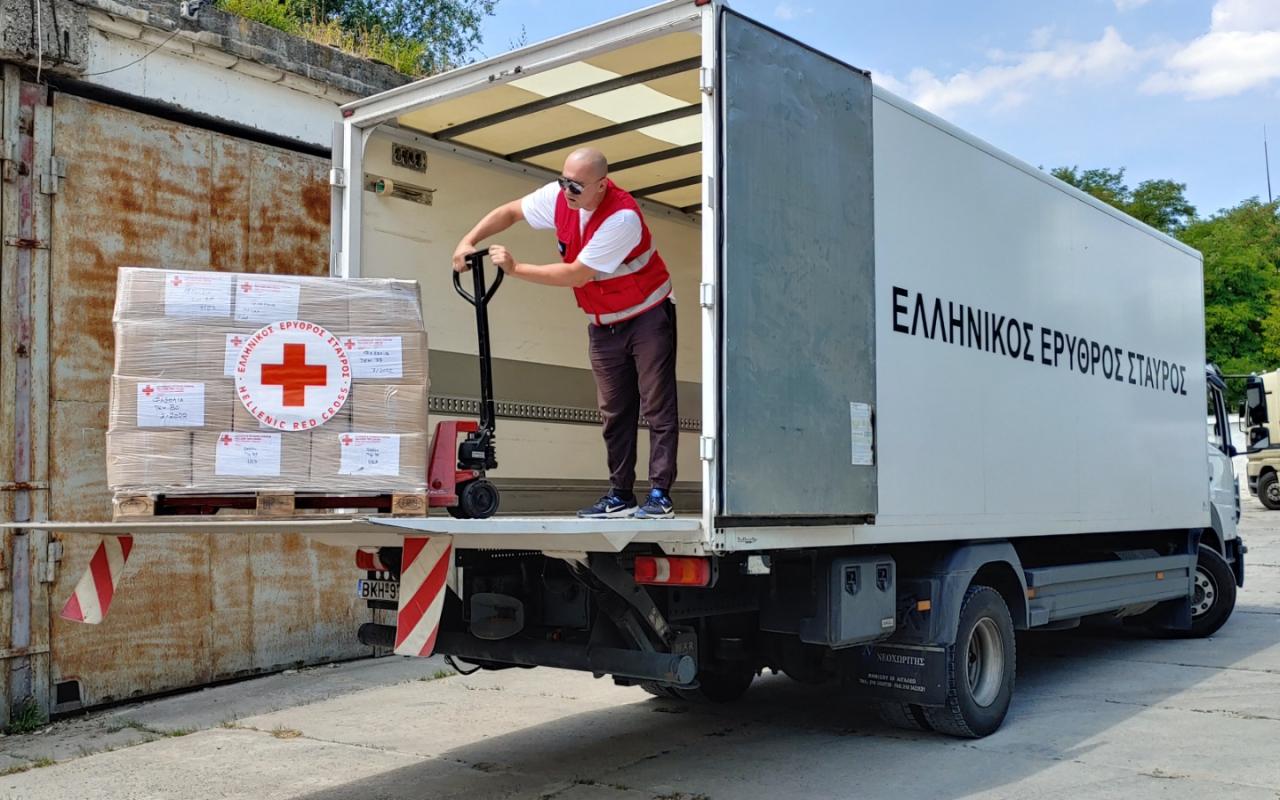 Ανθρωπιστική βοήθεια στους αμάχους Ουκρανούς που διαβιούν στη Μολδαβία