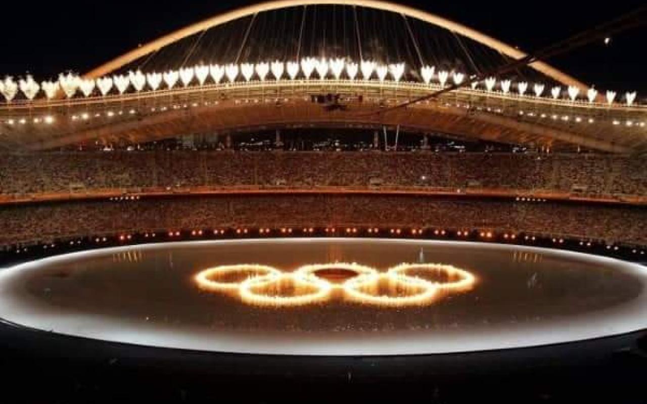 Τελετή λήξης των Ολυμπιακών Αγώνων του 2004 στην Αθήνα