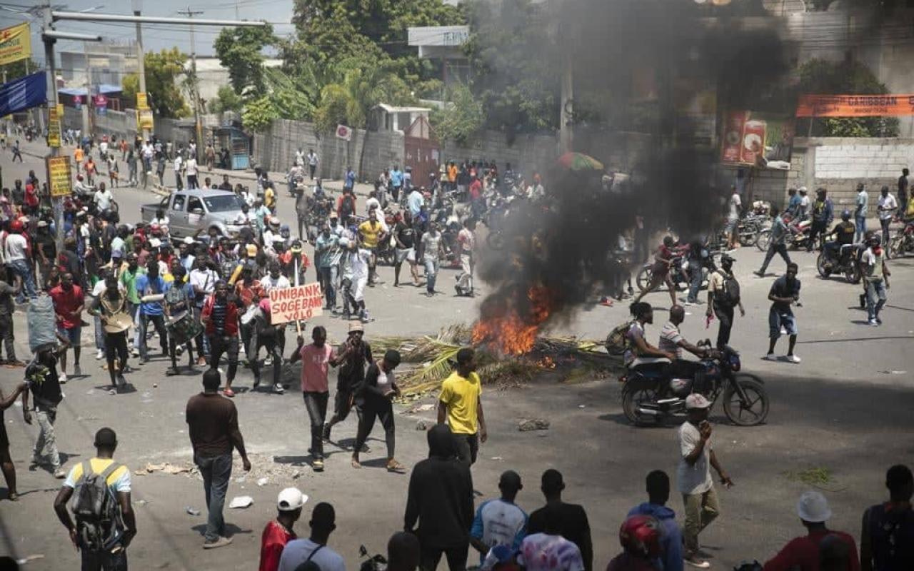 αϊτή διαδηλώσεις
