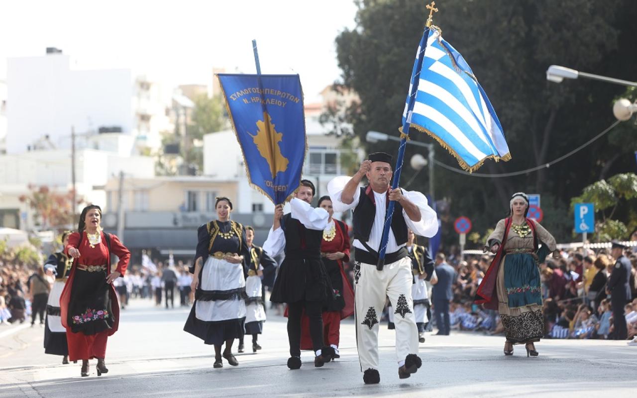 παρέλαση ηράκλειο 28η οκτωβρίου