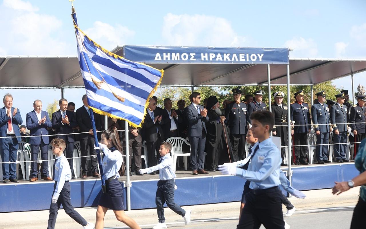 παρέλαση ηράκλειο 28η οκτωβρίου