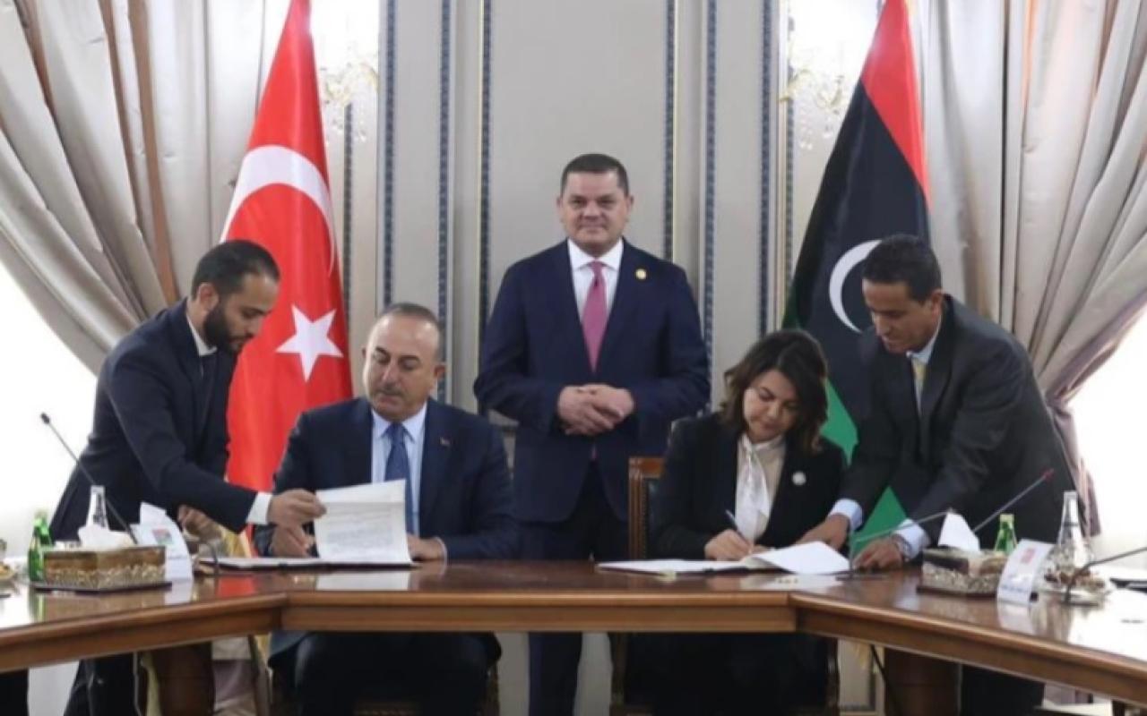 συμφωνία Λιβύης - Τουρκία