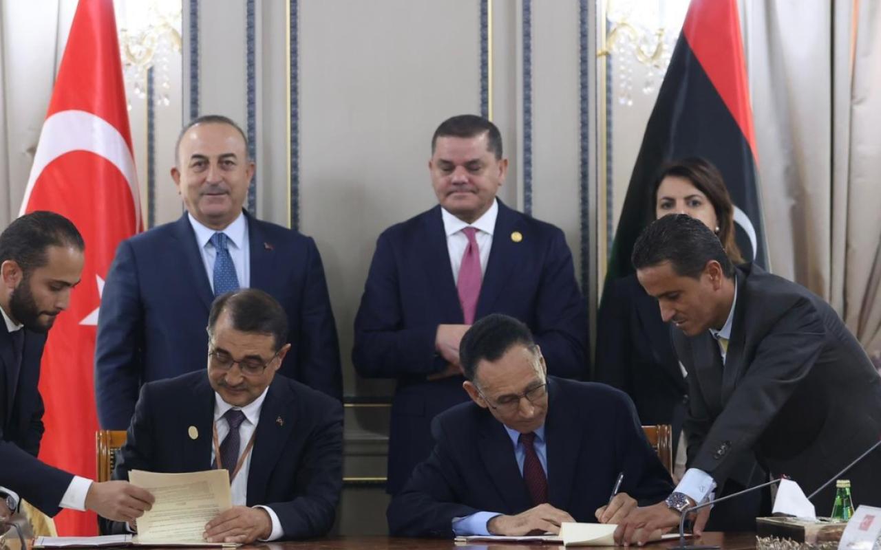 σαυμφωνία - Τουρκία Λιβύης