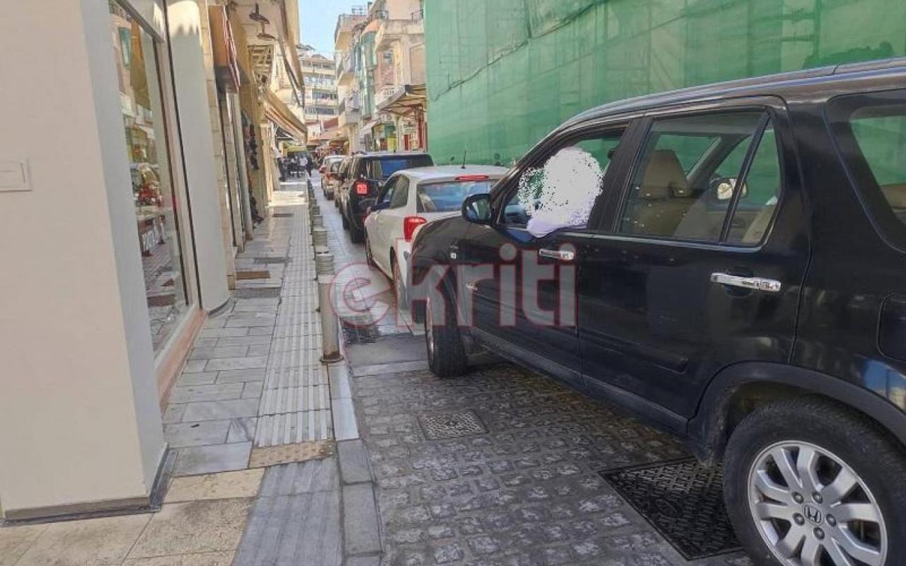 δρόμος στο κέντρο του Ηρακλείου