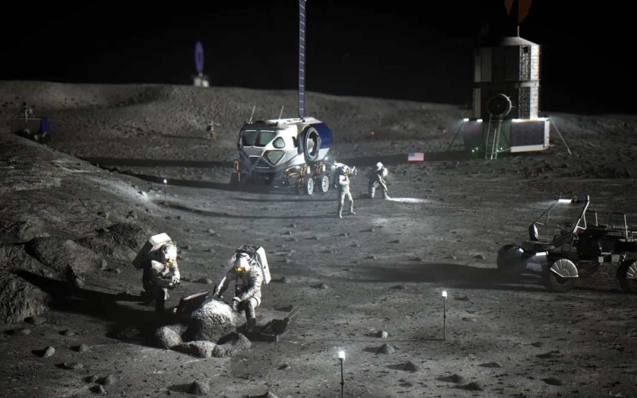 σελήνη NASA