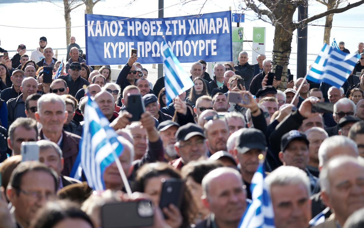 Μητσοτάκης από Χειμάρρα: Η ελληνική μειονότητα θα έχει στο πρόσωπό μου έναν σταθερό συμπαραστάτη