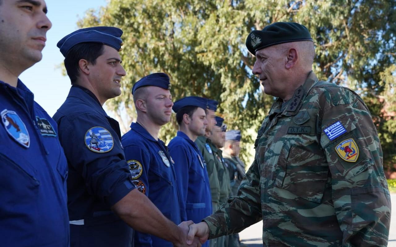 Αρχηγός ΓΕΕΘΑ: Επισκέφθηκε Μονάδες των Ενόπλων Δυνάμεων