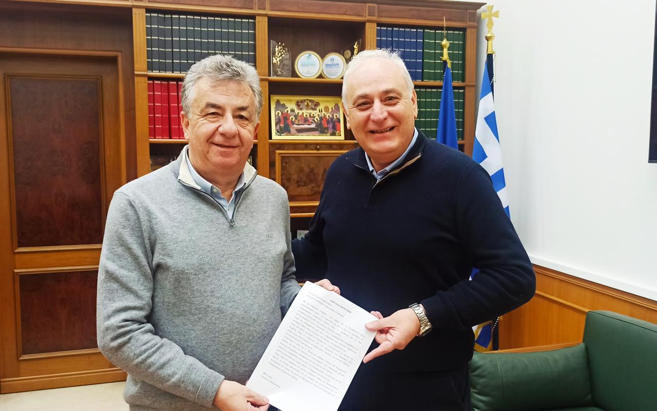 Παραιτήθηκε ο πρόεδρος του Περιφερειακού Συμβουλίου Παύλος Μπαριτάκης