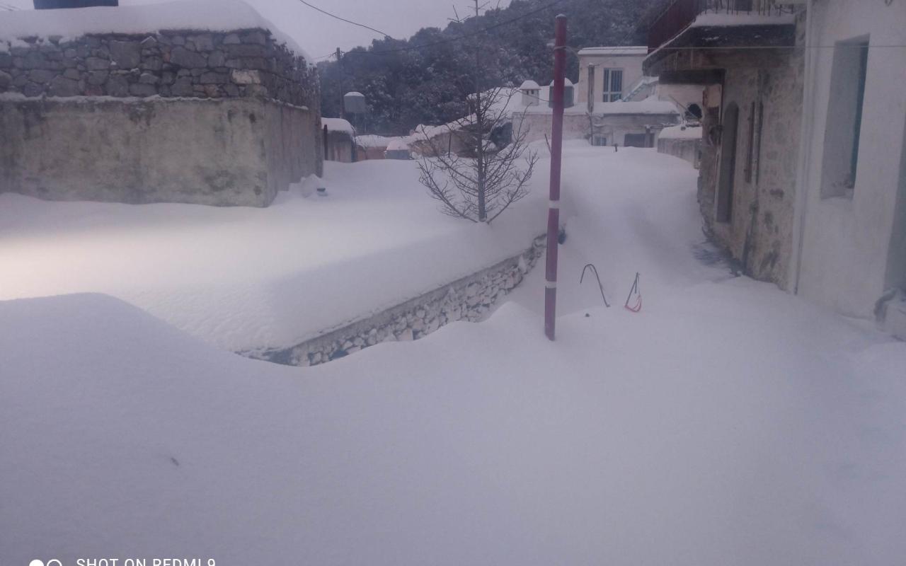 χιόνια οροπέδιο