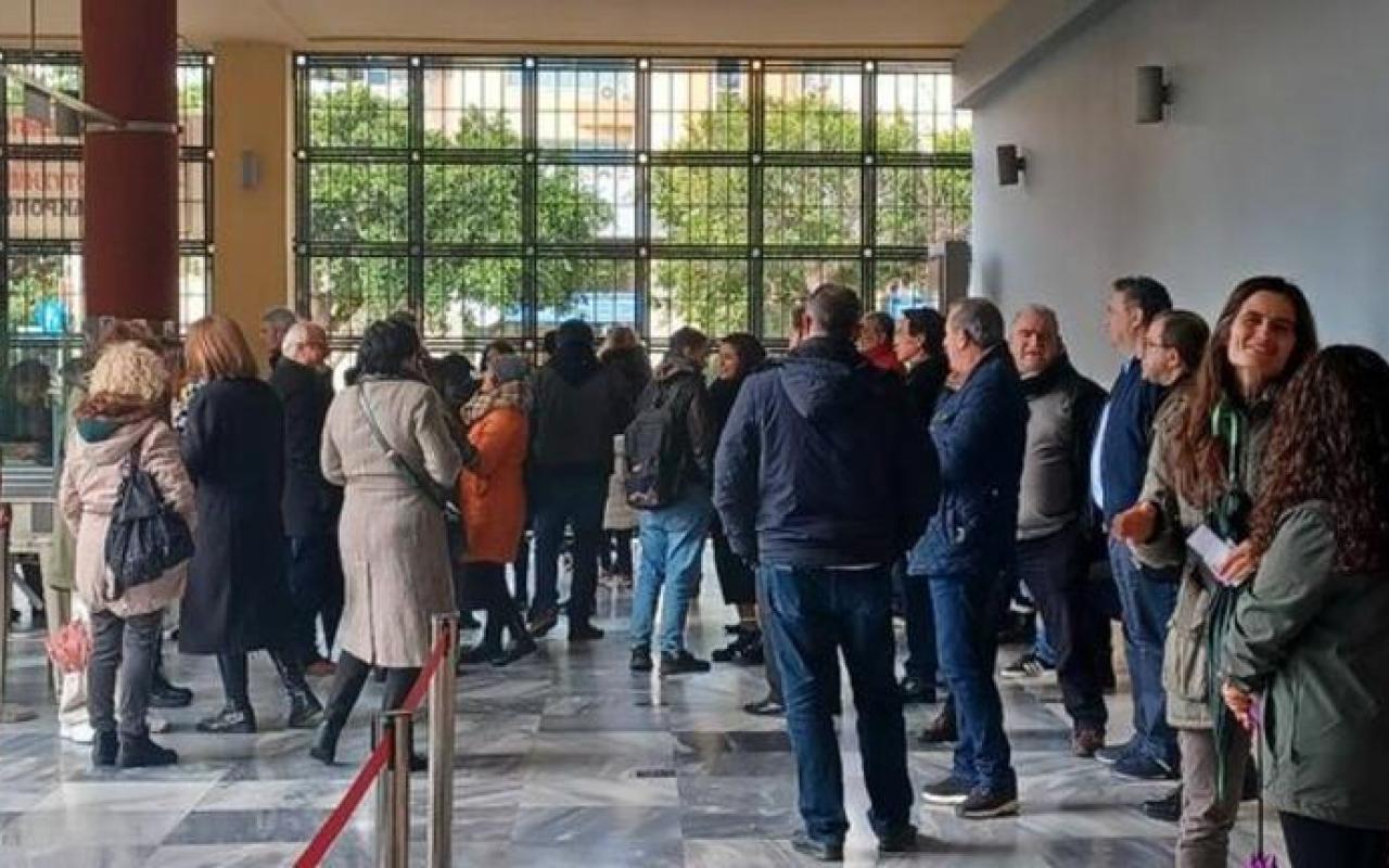 διαμαρτυρία - Αρχαιολογικό Μουσείο Ηρακλείου