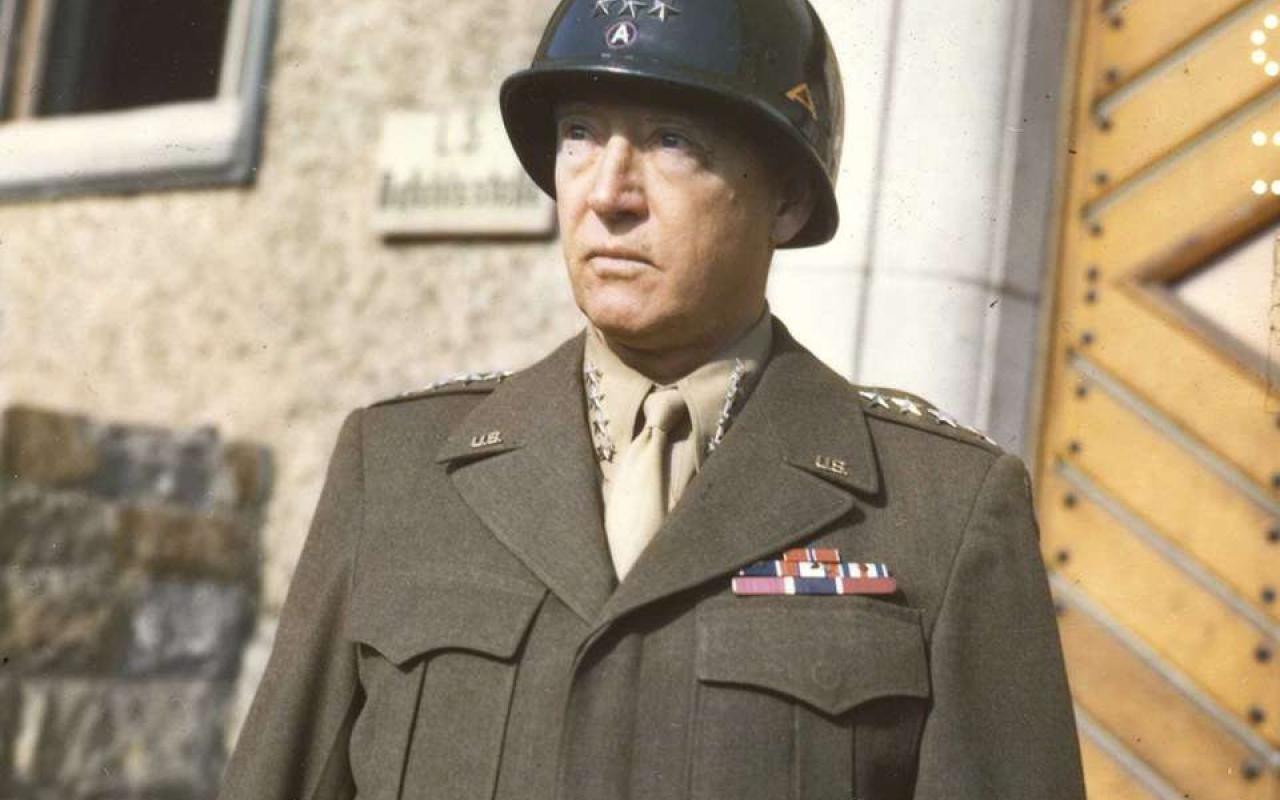 ο Αμερικανός στρατηγός George S. Patton