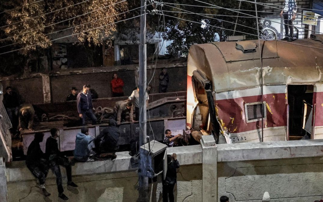 Αίγυπτος: Σιδηροδρομικό δυστύχημα