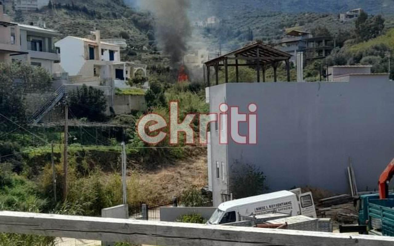 Έκαψε τα ξερόκλαδα και η φωτιά του ξέφυγε