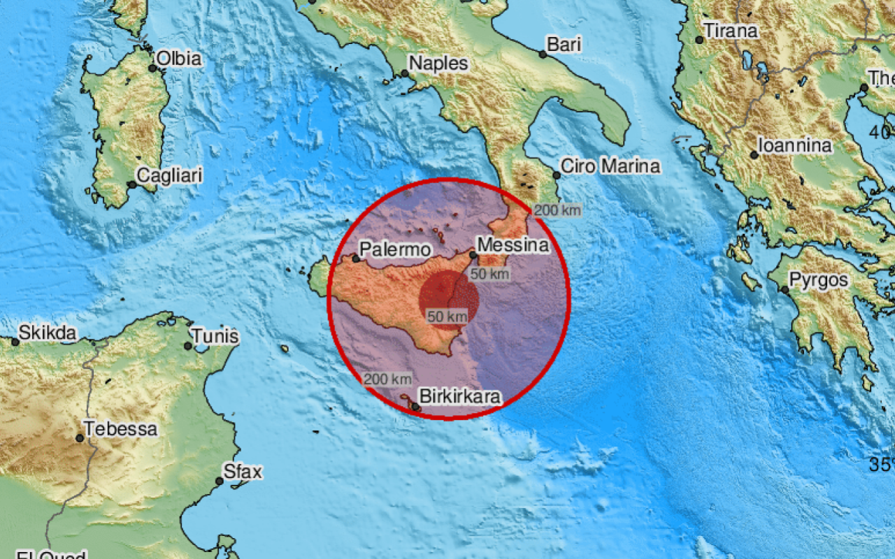 Σικελία: Ισχυρός σεισμός στην Κατάνη