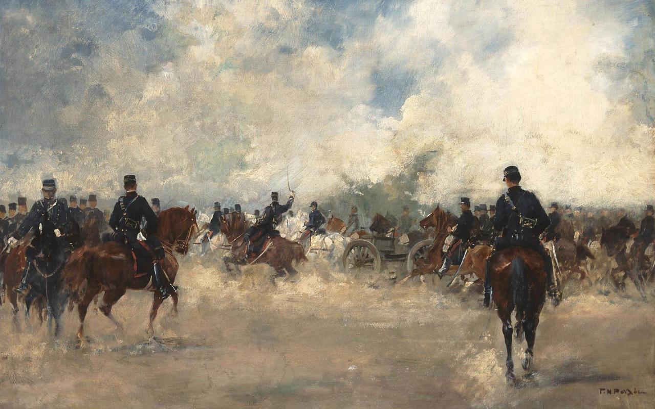 Σαν σήμερα το 1897 η μάχη των Φαρσάλων (Εθνική Πινακοθήκη)