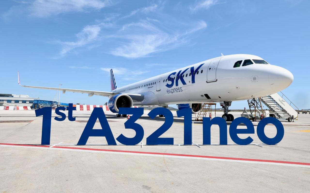 H SKY express παρέλαβε το πρώτο Α321neo