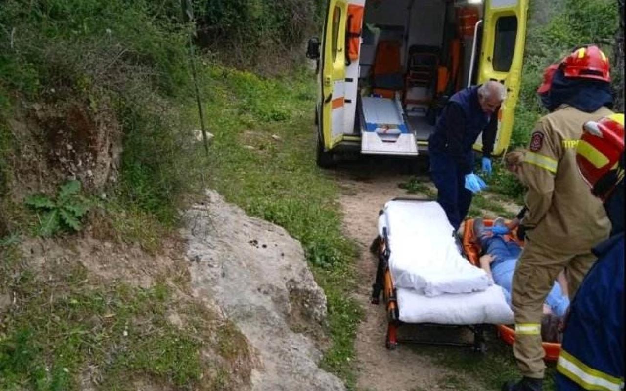 Κρήτη: Επιχείρηση διάσωσης για τραυματισμένη γυναίκα