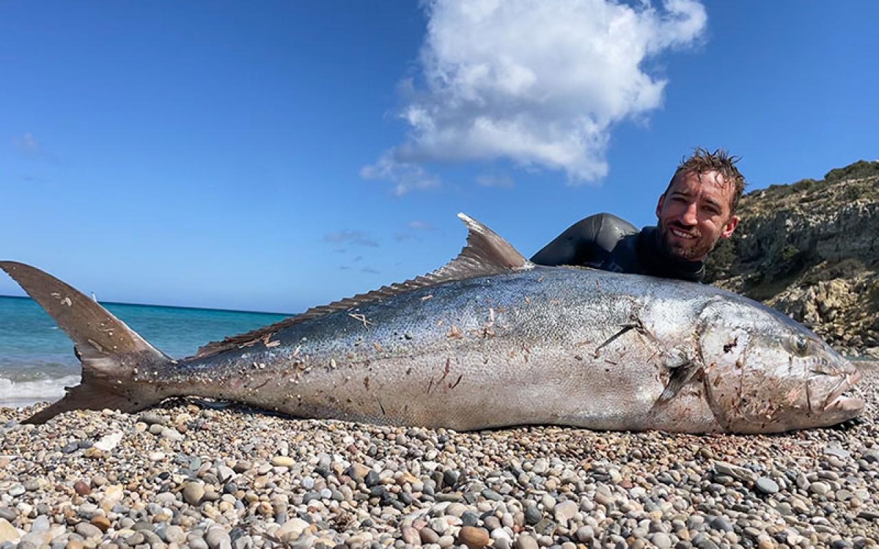 Ψάρι-τέρας 60 κιλών πιάστηκε στην Γαύδο