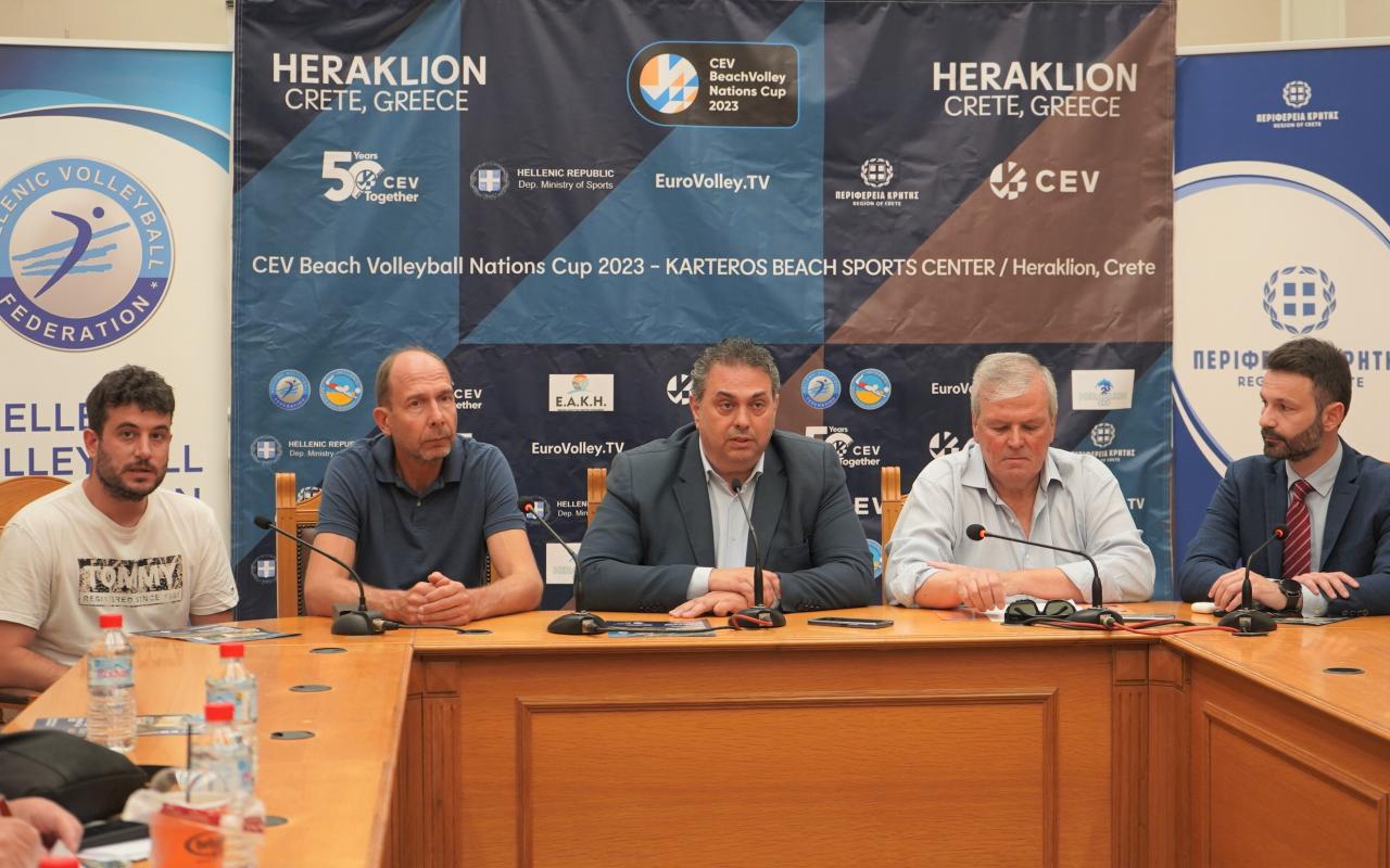 «CEV Beach Volley Nations Cup» στο Ηράκλειο