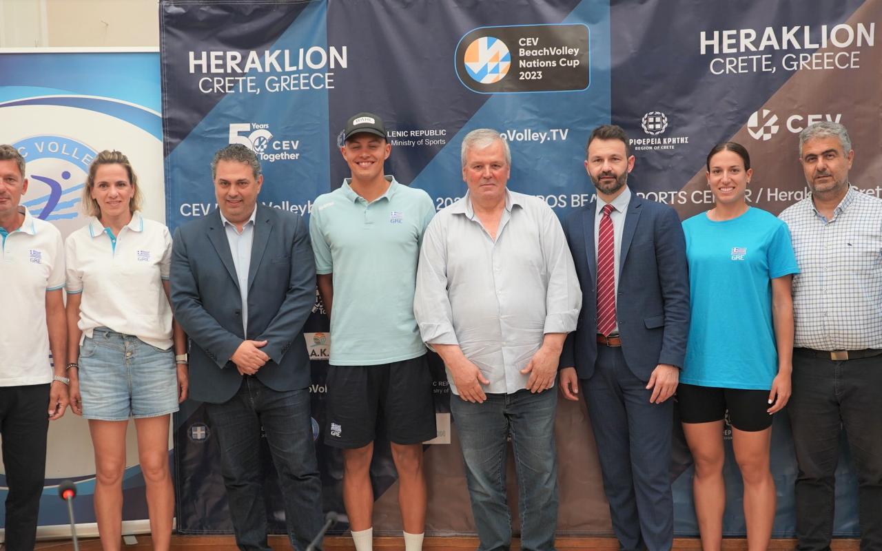 «CEV Beach Volley Nations Cup» στο Ηράκλειο