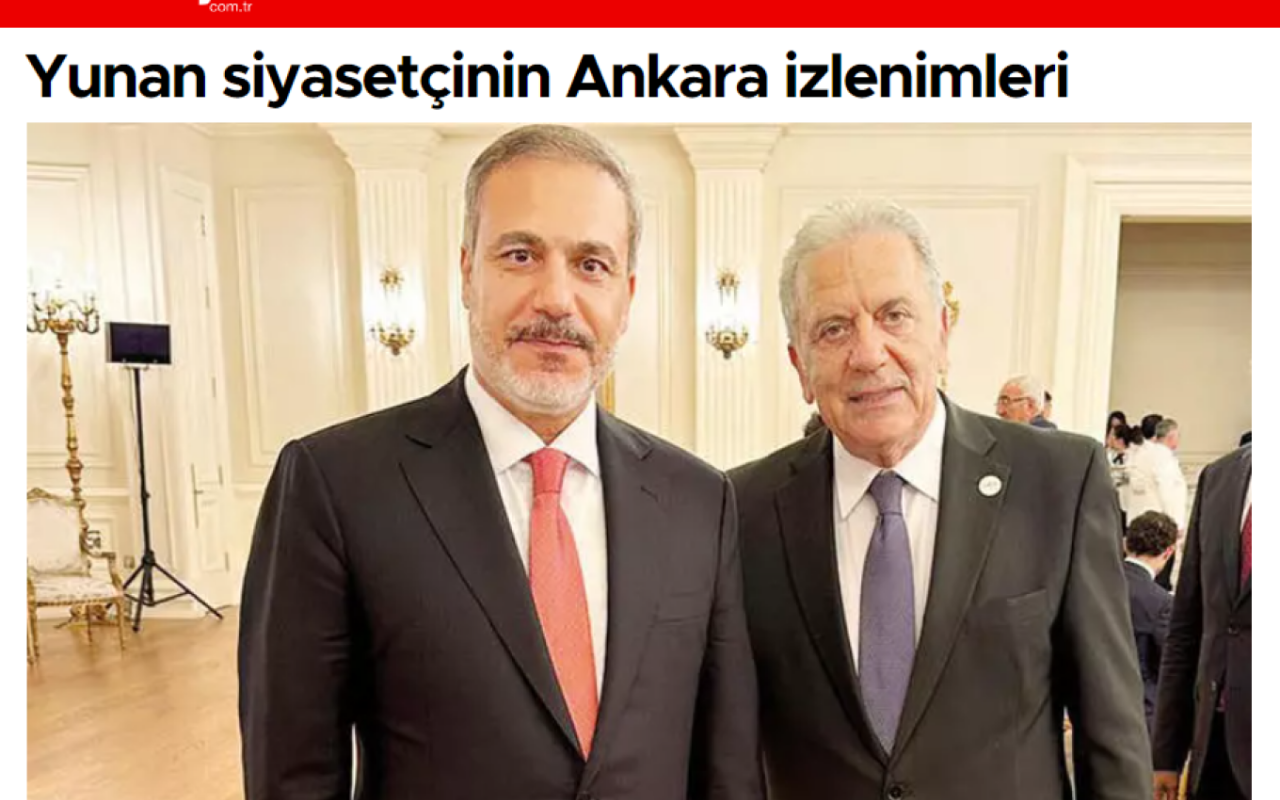 Η εφημερίδα Hurriyet για τις εντυπώσεις Αβραμόπουλου από τη νέα κυβέρνηση Ερντογάν
