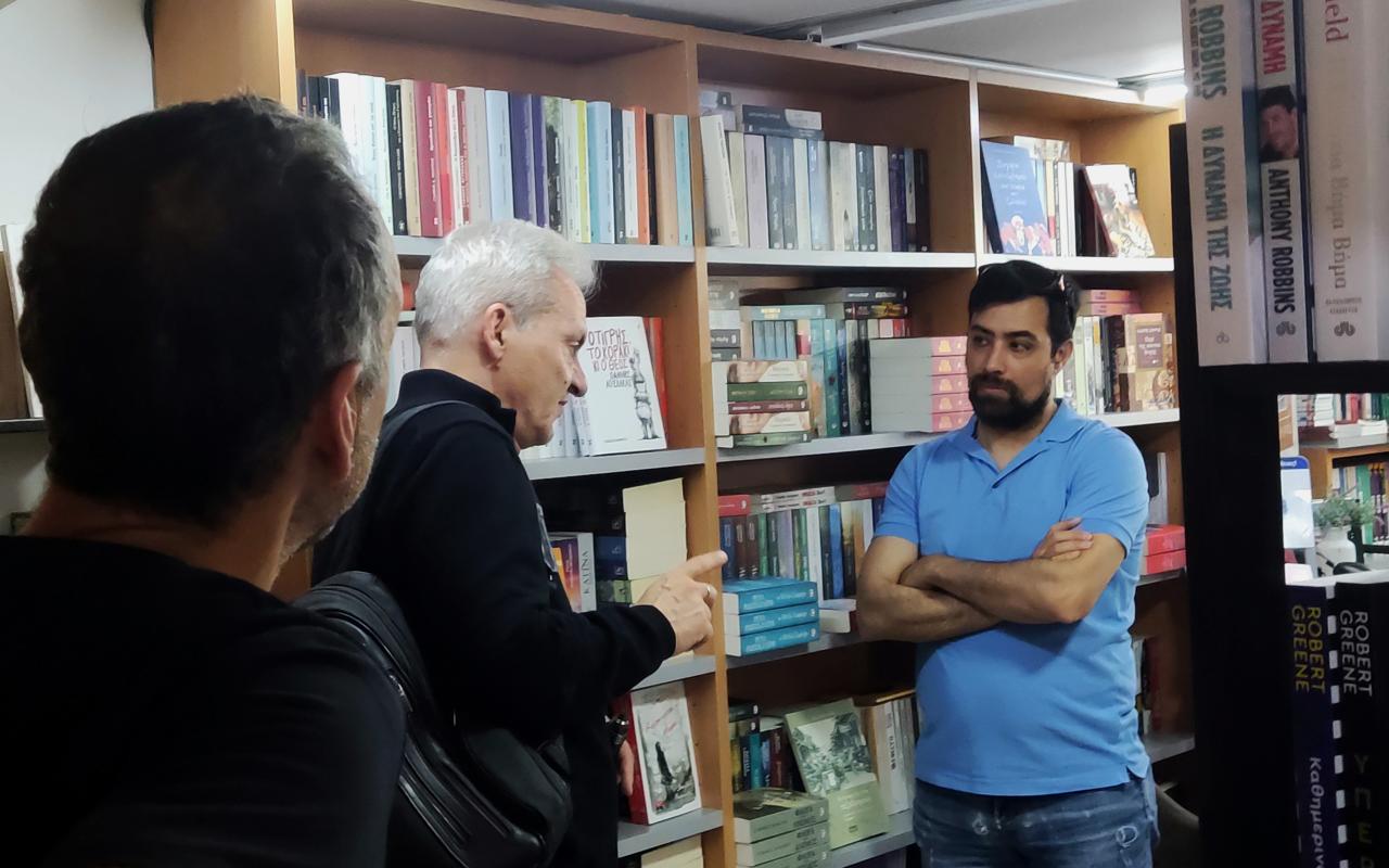 Συνάντηση του υπ. Δημάρχου Αλέξη Καλοκαιρινού με το Σύλλογο Εκδοτών & Βιβλιοχαρτοπωλών