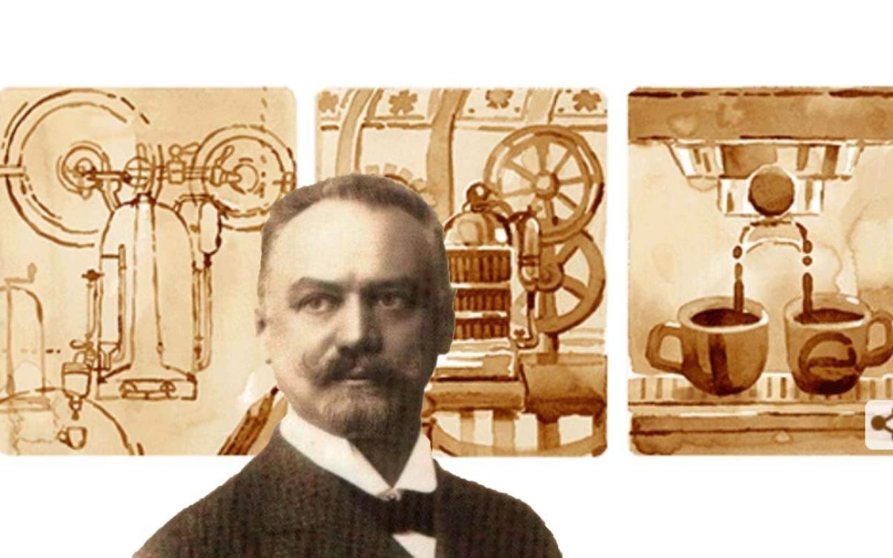 Ο Άντζελο Μοριόντο, δημιουργός της πρώτης μηχανής espresso το 1884