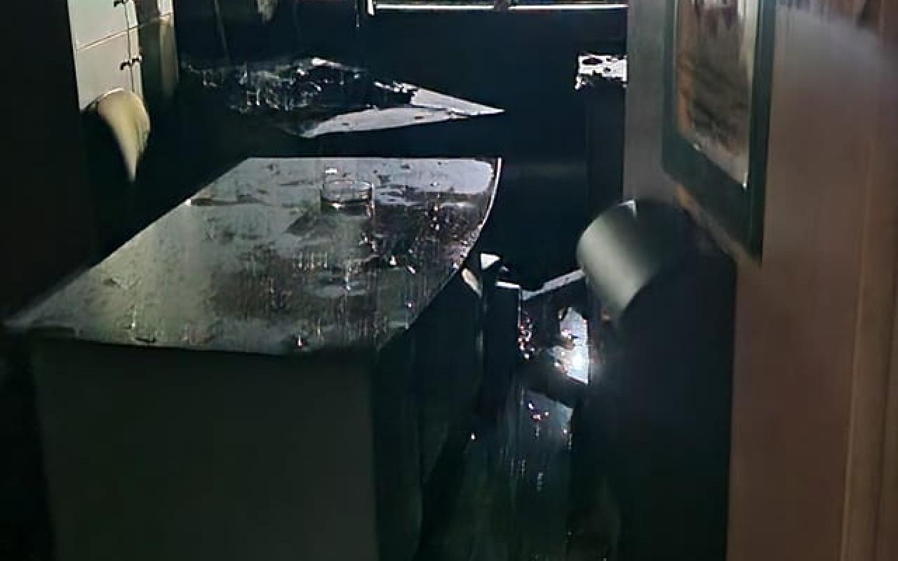 φωτια στο Εργατικό Κέντρο